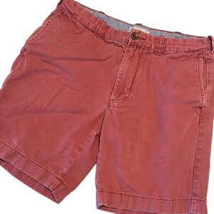 J Crew Chino Salmon Pockets Casual Shorts Men Size 32